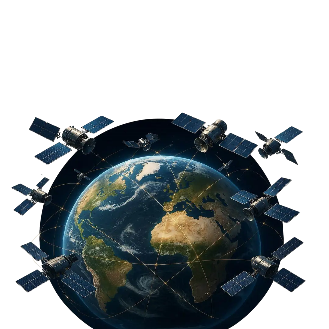 Construção Rede de Satélites Meteorológicos